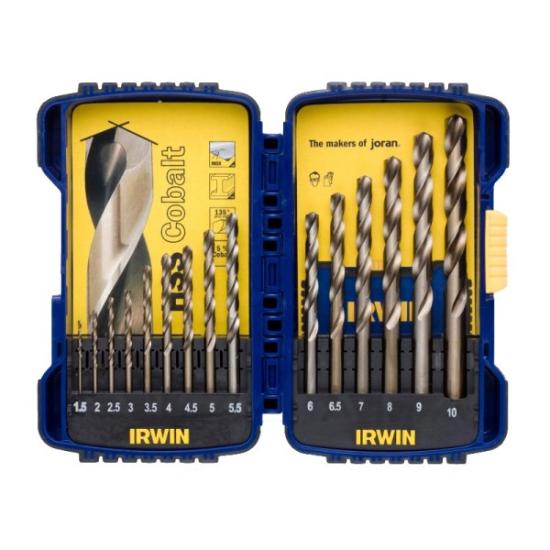 Prekės „Grąžtų rinkinys HSS Cobalt 1.5-10 mm 19 vnt.“ paveikslėlis