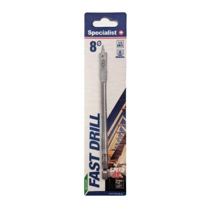 Prekės „Specialist+ plunksninis grąžtas 8mm“ paveikslėlis