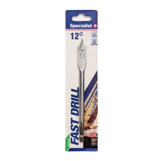 Prekės „Specialist+ plunksninis grąžtas 12mm“ paveikslėlis