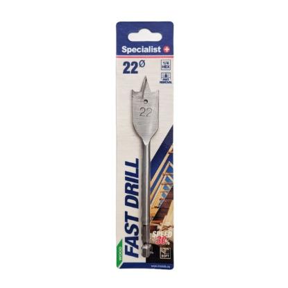 Prekės „Specialist+ plunksninis grąžtas 22mm“ paveikslėlis