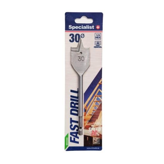 Prekės „Specialist+ plunksninis grąžtas 30mm“ paveikslėlis