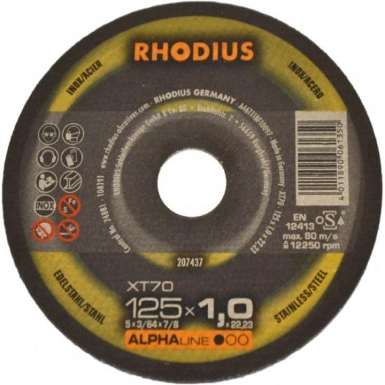 Prekės „Pjovimo diskas XT70 230x1,9x22,23 mm“ paveikslėlis