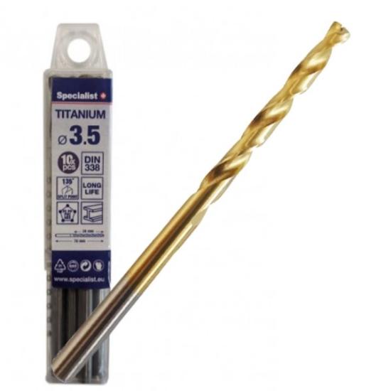 Prekės „Specialist+ Titan met. gr. 3.5 mm 10vnt“ paveikslėlis