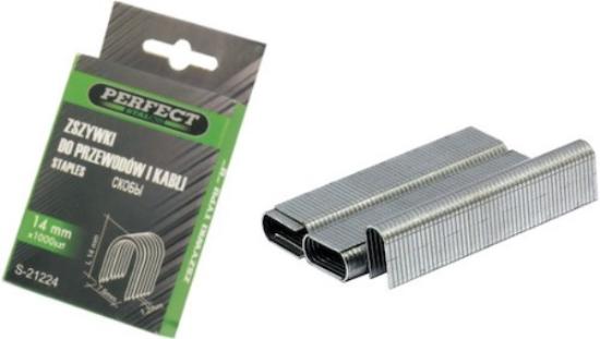 Prekės „Kabės laidams STALCO 14mm 1000vnt.“ paveikslėlis
