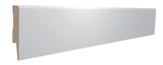 Prekės „Grindjuoste P129 (2400*80*16mm) B134 BALTA“ paveikslėlis