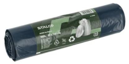 Prekės „Šiukšlių maišai STALCO 160L. 10 vnt.“ paveikslėlis