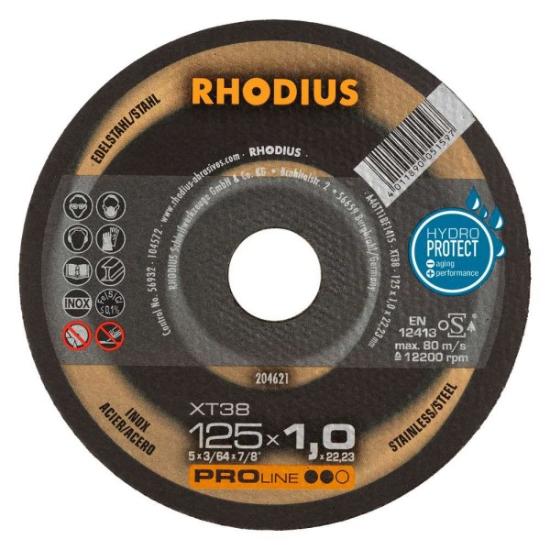 Prekės „Pjovimo diskas XT38 125x1x22,23 mm“ paveikslėlis