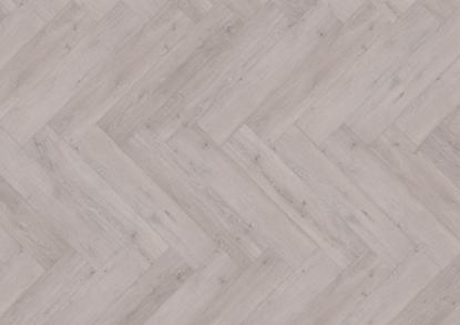 Prekės „Grindų danga LVT PRO fishbone 749,3*149,9*2,5mm: Spalva-C02a Helsinki ąžuolas(Helsinki oak); Atsp.klasė-AC6/33;Pav. strukt.-MATT; Klojimo būdas-Klijuojama; Grioveliai-V4; Rašt.tipas-1 juosta“ paveikslėlis