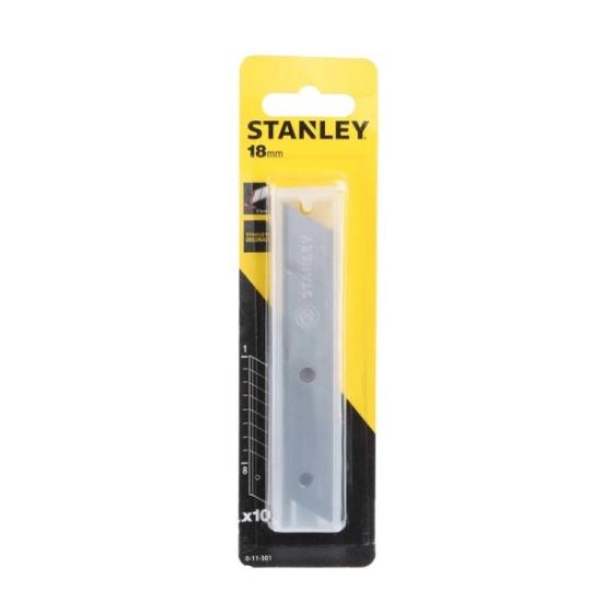 Prekės „Stanley nulaužiamos geležtės 18 mm, 10 vnt.“ paveikslėlis