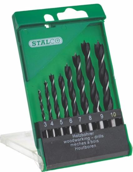 Prekės „Medžio grąžtų rinkinys STALCO 3-10mm“ paveikslėlis