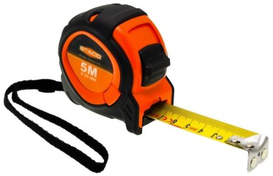 Prekės „STACO magnetinė ruletė 5m x 25mm“ paveikslėlis