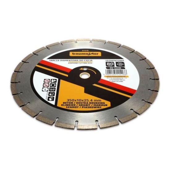Prekės „Baumajster deimantinis diskas 350x10x25,4mm“ paveikslėlis