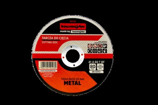 Prekės „Metalo pjovimo diskas Baumajster 125x1,0mm“ paveikslėlis