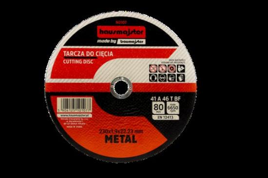 Prekės „Metalo pjovimo diskas Baumajster 230x1,9mm“ paveikslėlis