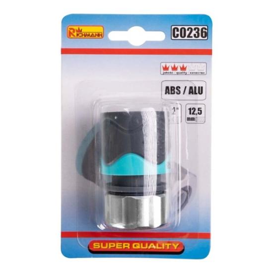 Prekės „Žarnos jungtis ABS/ALU 1/2" 6 Richmann“ paveikslėlis