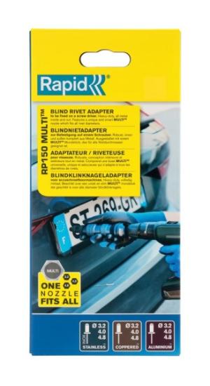 Prekės „Kniedžių adapteris Rapid RP150 Multi“ paveikslėlis