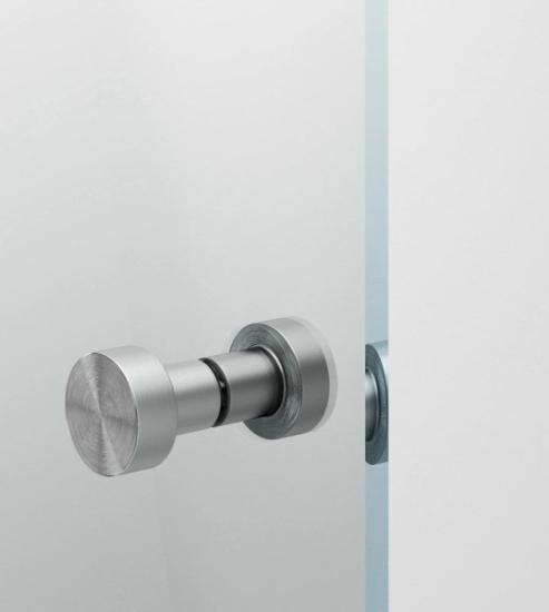 Prekės „Pusapvalė dušo sienelė IDO Showerama 10-41 700, dalinai matinis stiklas“ paveikslėlis