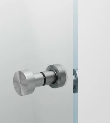 Prekės „Pusapvalė dušo sienelė IDO Showerama 10-41 700, dalinai matinis stiklas“ paveikslėlis