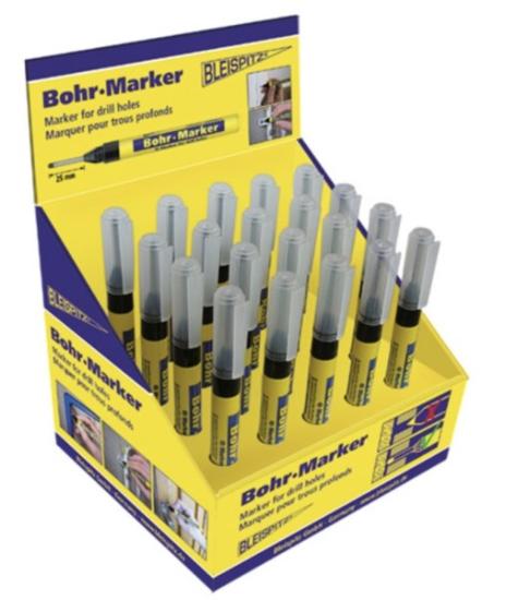Prekės „Markeris Bleispitz skylėms, juodas, 1mm“ paveikslėlis