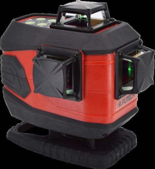 Prekės „Lazerinis matuoklis Futech Multicross 4D, žalias“ paveikslėlis