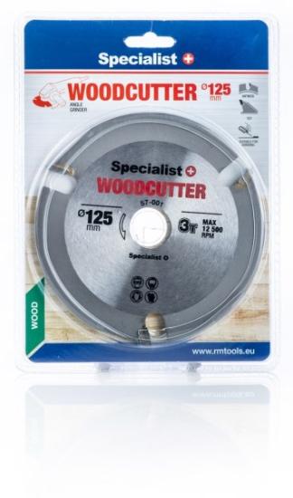 Prekės „Pjovimo diskas WOOD CUTTER 125 x 22 mm“ paveikslėlis