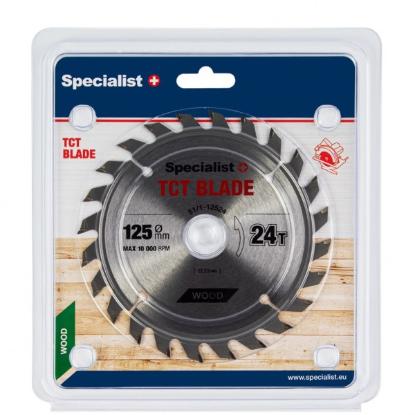 Prekės „Pjovimo diskas 125x24Tx22 mm“ paveikslėlis