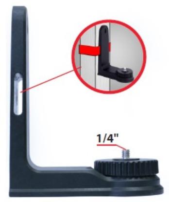 Prekės „Sieninis laikiklis lazeriui“ paveikslėlis