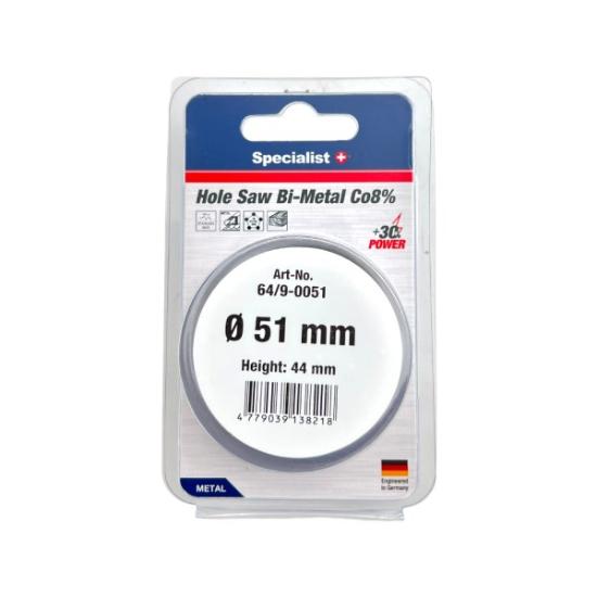 Prekės „SPECIALIST+ karūna BI-METAL, 51 mm“ paveikslėlis