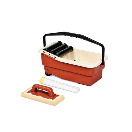 Prekės „Plovimo vonelė Easy + kempinė Sweepex + maišai, 10 l.“ paveikslėlis