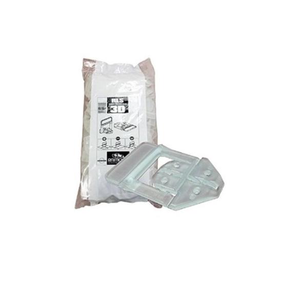 Prekės „Lyginimo sistemos apkabos, Raimondi 3D, 1.5 mm, 3-12mm (100 vnt.)“ paveikslėlis