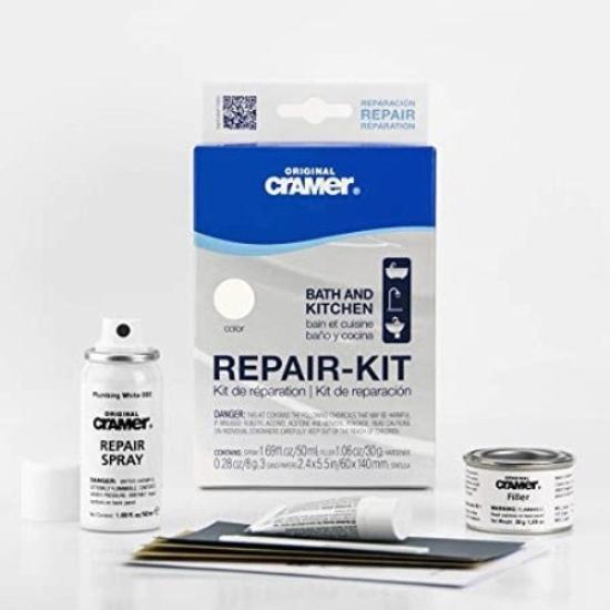 Prekės „Cramer REPAIR-KIT, keramikos, emalio, atstatymo rinkinys, baltas“ paveikslėlis
