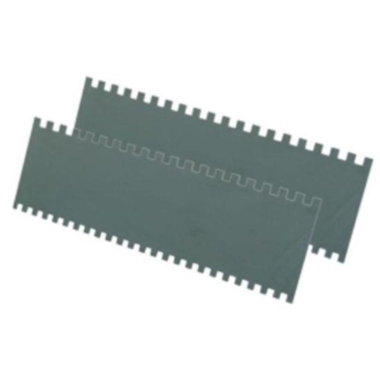 Prekės „Dantyta glaistyklė, kvadratiniais dantimis, 8x8/10x10 mm, klijų paskirstytojui COLOMBO“ paveikslėlis