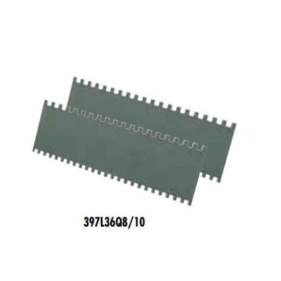Prekės „Dantyta glaistyklė, kvadratiniais dantimis, 6x6/12x12 mm, klijų paskirstytojui COLOMBO“ paveikslėlis