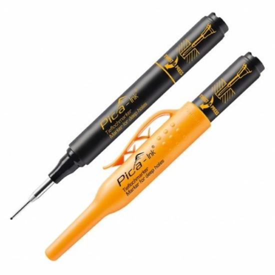 Prekės „Pica Deep Hole Marker zymeklis, juodos spalvos, 1 vnt.“ paveikslėlis