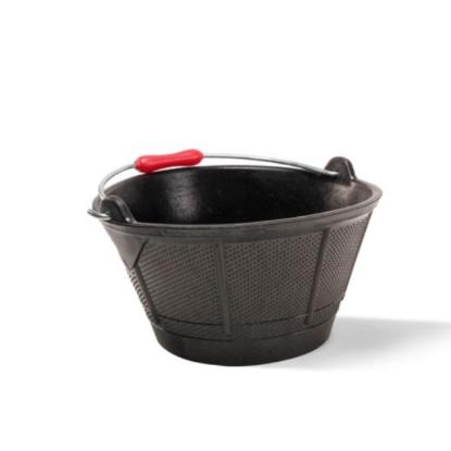 Prekės „Statybinis guminis kibiras ITALIANO, 10 l.“ paveikslėlis