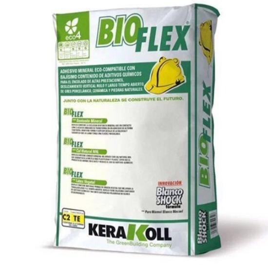 Prekės „Bioflex (balti), 25 kg mineraliniai elastingi klijai C2TE klase“ paveikslėlis