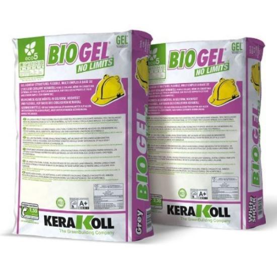 Prekės „Biogel no limits (pilki), 25 kg ypatingai elastigi klijai C2TE S1 klase“ paveikslėlis