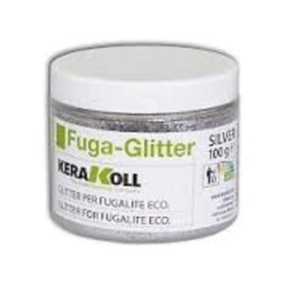 Prekės „Fuga Glitter Silver 0,1 kg priedas epoksidiniam glaistui“ paveikslėlis