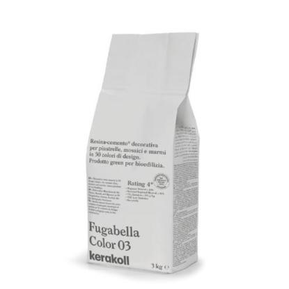 Prekės „Fugabella Color 03, 3 kg cementinis glaistas plytelių siūlių tarpams“ paveikslėlis