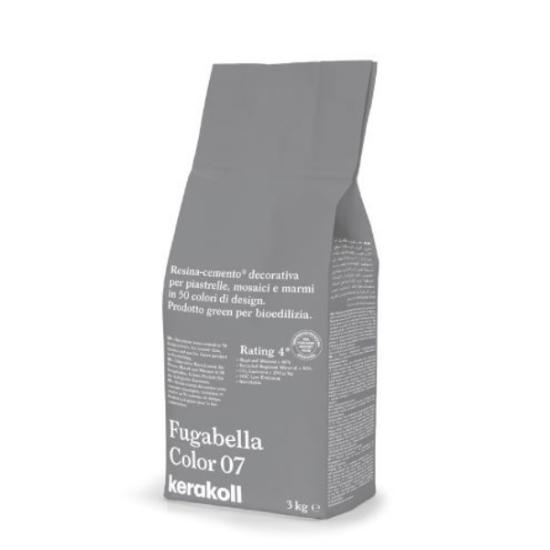 Prekės „Fugabella Color 07, 3 kg cementinis glaistas plytelių siūlių tarpams“ paveikslėlis