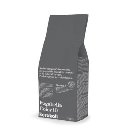 Prekės „Fugabella Color 10, 3 kg cementinis glaistas plytelių siūlių tarpams“ paveikslėlis