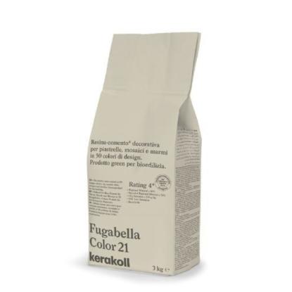 Prekės „Fugabella Color 21, 3 kg cementinis glaistas plytelių siūlių tarpams“ paveikslėlis