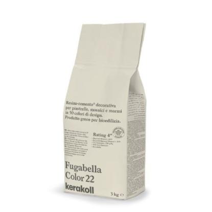 Prekės „Fugabella Color 22, 3 kg cementinis glaistas plytelių siūlių tarpams“ paveikslėlis