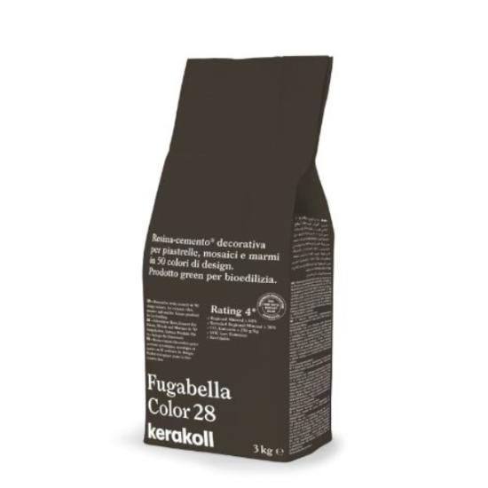 Prekės „Fugabella Color 28, 3 kg cementinis glaistas plytelių siūlių tarpams“ paveikslėlis