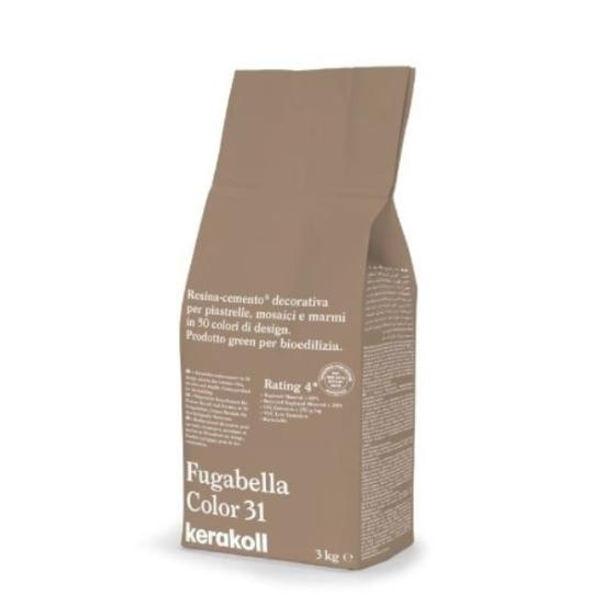 Prekės „Fugabella Color 31, 3 kg cementinis glaistas plytelių siūlių tarpams“ paveikslėlis