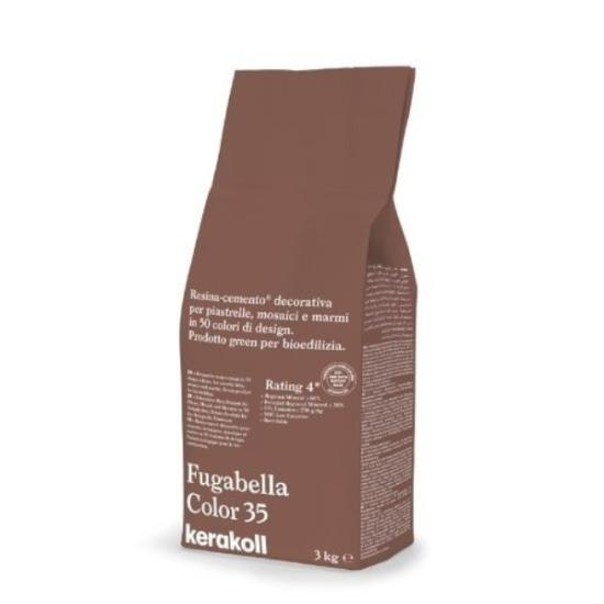 Prekės „Fugabella Color 35, 3 kg cementinis glaistas plytelių siūlių tarpams“ paveikslėlis