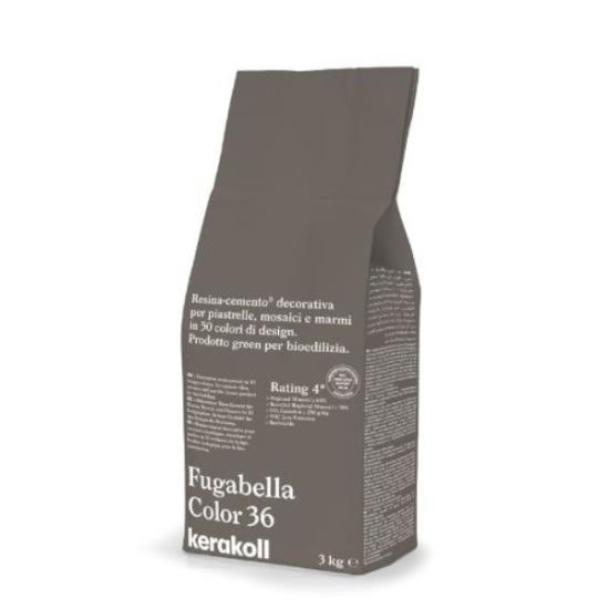 Prekės „Fugabella Color 36, 3 kg cementinis glaistas plytelių siūlių tarpams“ paveikslėlis