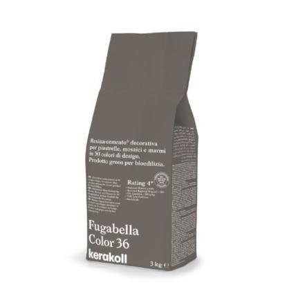 Prekės „Fugabella Color 36, 3 kg cementinis glaistas plytelių siūlių tarpams“ paveikslėlis