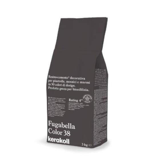 Prekės „Fugabella Color 38, 3 kg cementinis glaistas plytelių siūlių tarpams“ paveikslėlis