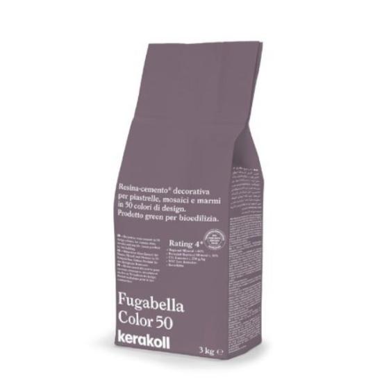 Prekės „Fugabella Color 50, 3 kg cementinis glaistas plytelių siūlių tarpams“ paveikslėlis